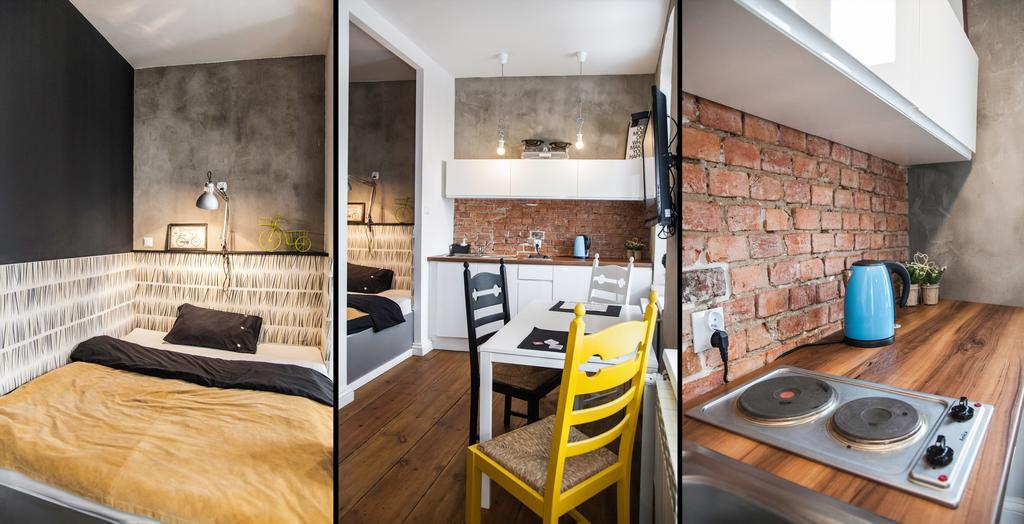 Loft Rooms - Centrum - Bezplatny Parking Элк Номер фото